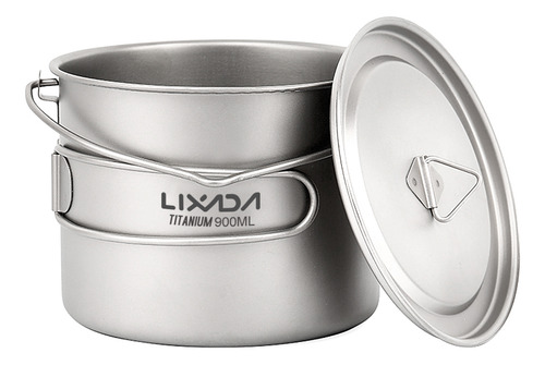Bote De Titanio Ligero Lixada De 750 Ml/900 Ml/1100 Ml Con