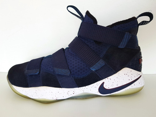 Tenis Nike Zoom Lebron Soldier 11 Xi Uni Blue 29mx 11usa