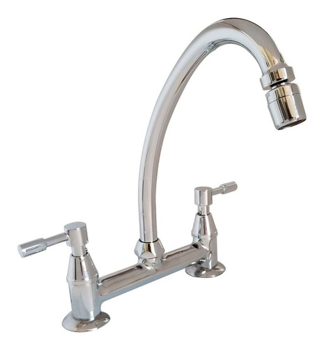 Griferia Cocina Aqualaf 4001 Aruma Lever *ceramico P