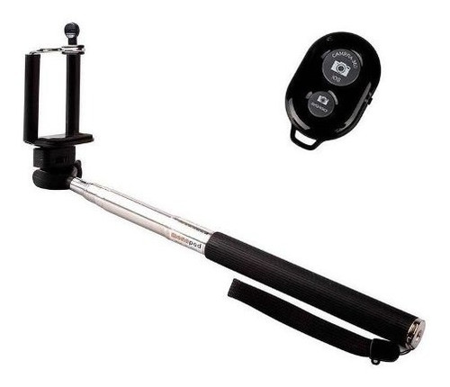 Kit Bastão De Selfie Monopod Com Controle Remoto Bluetooth