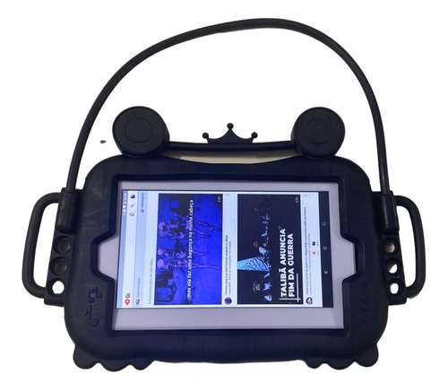 Capa Emborrachada Suporte Veicular Tablet 7 A 8 Pol + Caneta