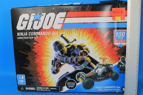 Gi Joe Ninja Commando Constriction Set (Usado)