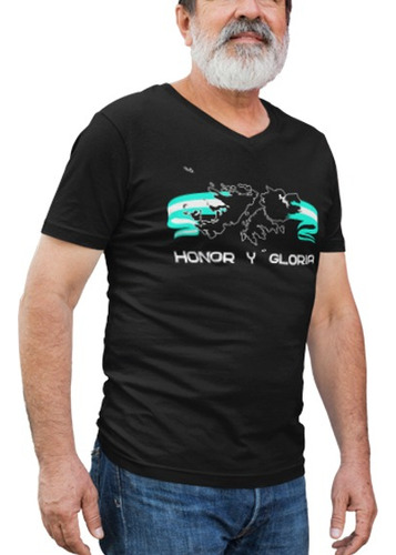 Remera Malvinas Argentinas - Honor Y Gloria!!