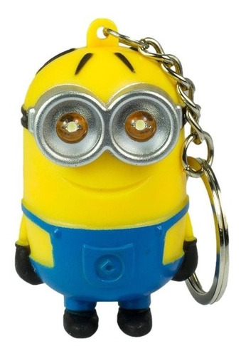 Llavero Luz Led Sonido Minion Colgante Juguete Llaves 