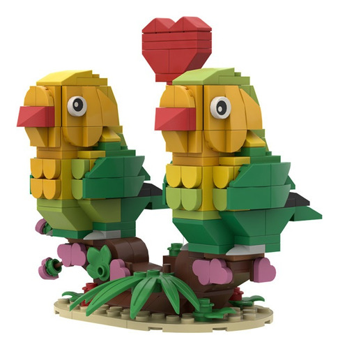 Set De Lego Pájaro Del Amor Construccion 278 Piezas