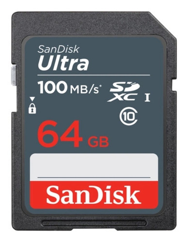 Memoria Sandisk Ultra 64gb Sdxc Sdsdunr-064g-gn3in