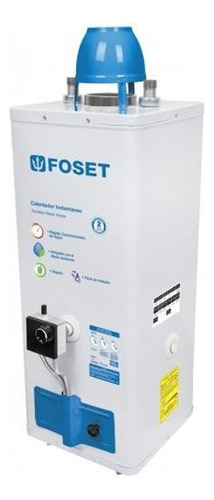 Calentador De Paso Encendido Electr. 9l/min Foset 45278 Color Blanco Tipo de gas GLP