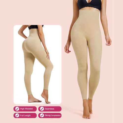 Leggings De Compressão Para Mulheres, Calças Cor Da Pele S