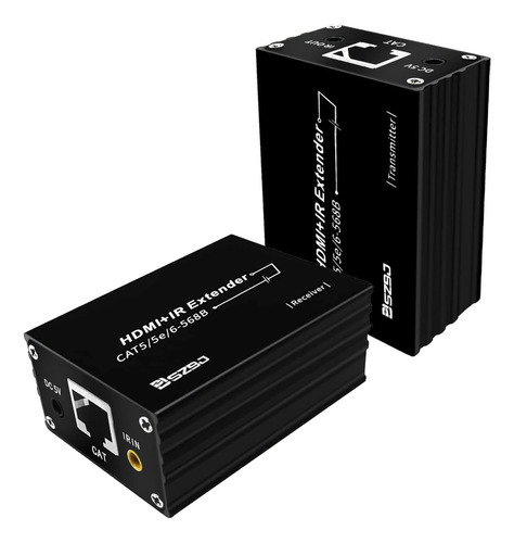 Szbj Extensor Hdmi De Un Solo Cable Ethernet Cat 5e/6 Con Co