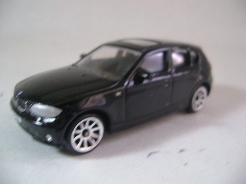 Imagen 5 de 10 de Nico Bmw Serie 1 Negro A-244 Majorette Escala 1/58 (mjr 18)