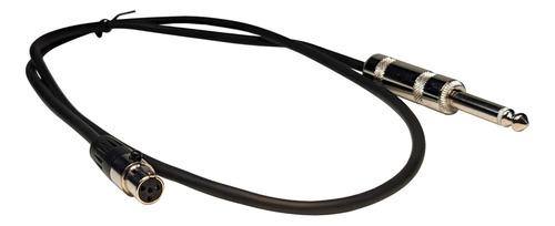 Milestock Ta4f: Conector De 4 Pinos E Cabo Para Shure