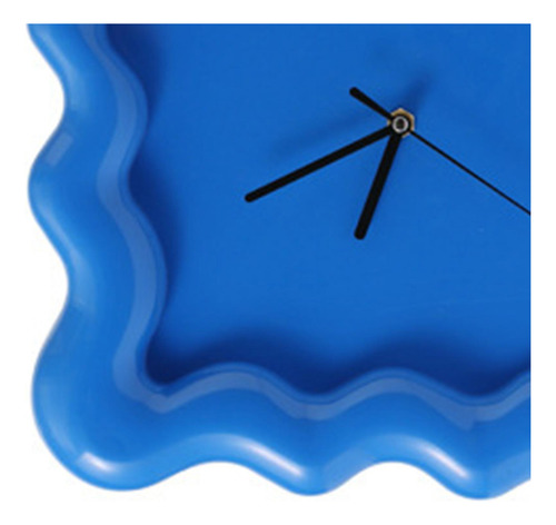 Reloj De Pared Decorativo, Ligero, Silencioso, Regalo, Azul