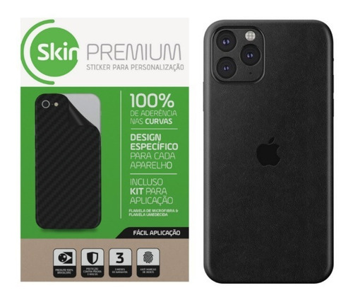 Skin Premium - Adesivo Couro Compativel Com iPhone 11
