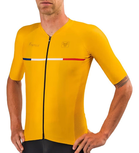 Camisa De Ciclismo Free Force Training Tour De France