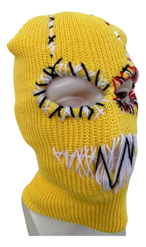 Funny Pullover Face Knitted Pullover Cap