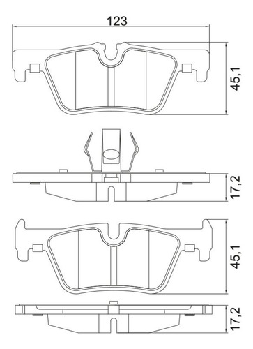 Pastilha Traseira Cobreq Bmw 320i F30 2013-2018