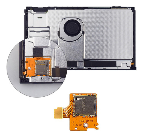 2 Ranuras Para Tarjetas Micro-sd Para Nintendo Switch Ns Tf