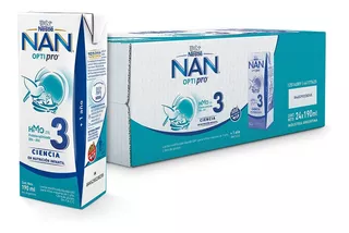 Nan Optipro 3 24u X 190ml Lista Para Tomar