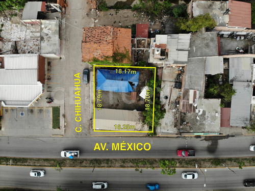 Imagen 4 de 4 de Terreno En Venta, En Esquina Sobre Av. Mexico. Col. Mojoneras, Puerto Vallarta.