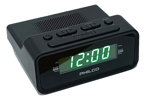 Radio Despertador Philco Par1006 Alarma Dual