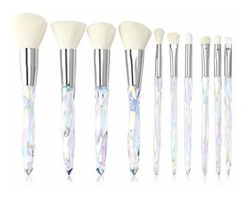 Brochas De Maquillaje - Makeup Brushes Crystal Handle Set, T