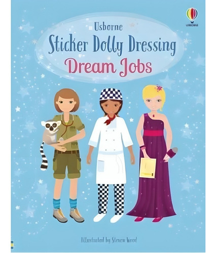 Dream Jobs - Sticker Dolly Dressing *new Kel Ediciones