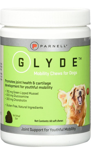 Parnell 60 Count Glyde Mobility Chews For Dogs