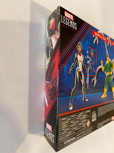 Doc Ock & Silk Marvel Legends Spiderman Doctor Octopus 6pulg (Usado)