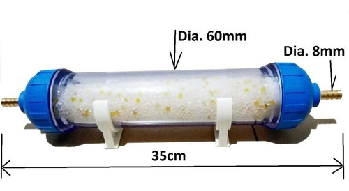 Deshumedecedores Filtro De Aire Para Generador De Ozono 30cm