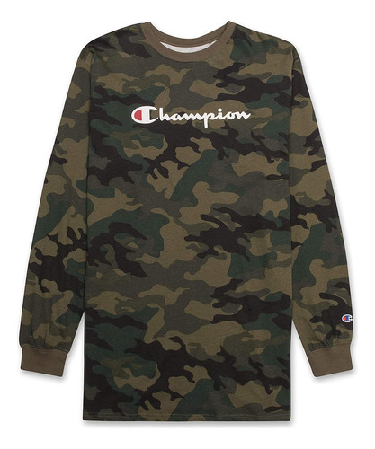 Champion & Tall Classic Jersey Camiseta De Manga Larga Con G