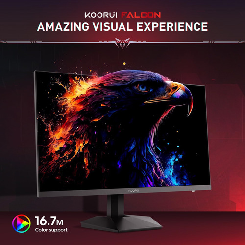 Koorui Gaming Monitor, 24 Ips Display, 165hz Fhd Computer Mo