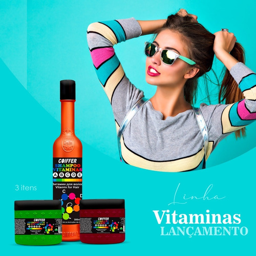 Imagem 2 de 3 de Kit Vitaminas Coiffer - Previne Queda Dos Fios