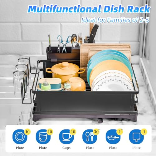Escurridor De Platos Simple Y Moderno, Escurridor De Platos