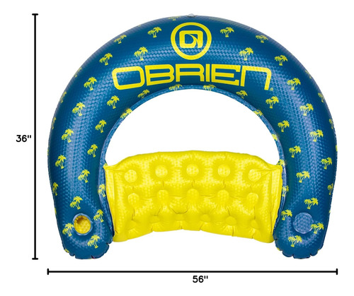 O'brien Sit N Sip Flotador De Piscina Para Una Persona Az...