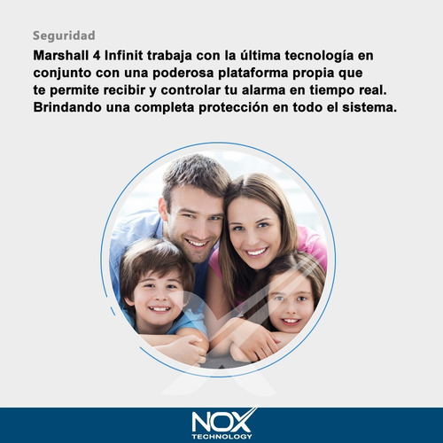 Imagen 6 de 10 de Kit Alarma Inalámbrica Marshall 4 Wifi + 4g Casa Local