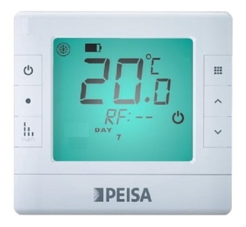 Termostato De Ambiente Peisa Pantalla Digital Y Programable