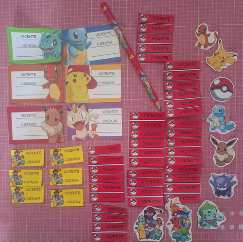 Combo Escolar Pokemon
