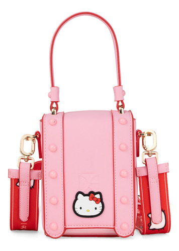 Bolsa Briefcase Oe X Hello Kitty Chico Rosa Chico