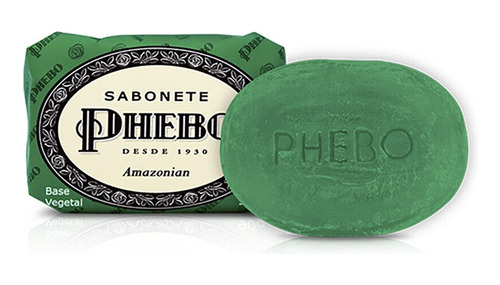 Sabonete Barra Phebo Amazonian Vegetal Kit C/24
