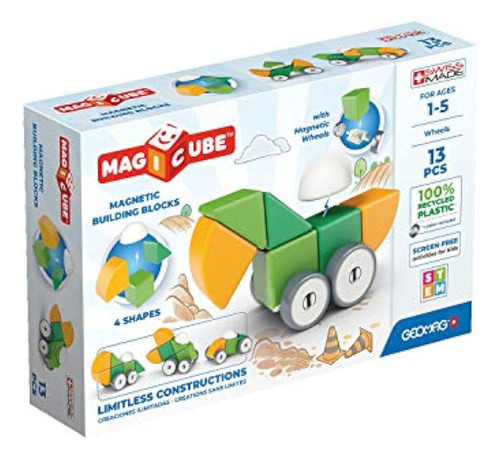 Geomag Magnetic Toys | Imanes Para Niños | 13 Piezas | Juego