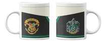 Comprar Tazones Tazas Blancas Casa Slytherin - Harry Potter