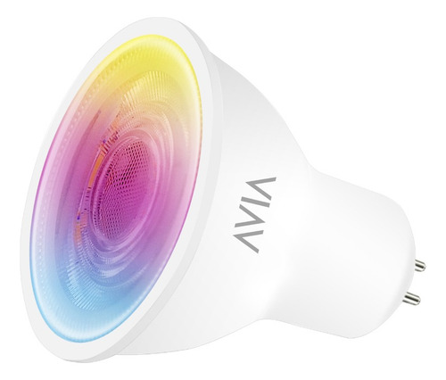2 Pack Foco Led Dicroico 5w Rgb Gu5.3 Smarthome Avia Igoto Multicolor