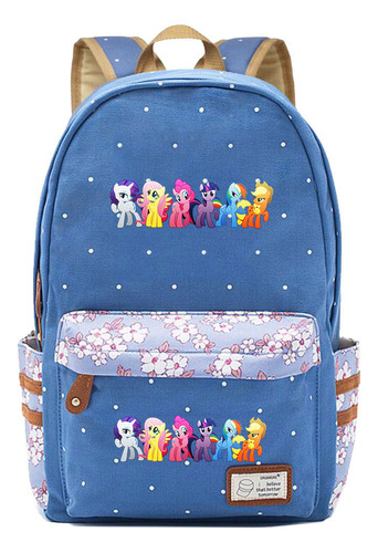 Mochila Estudiantil My Little Pony Rainbow Unicorn, Estilo C