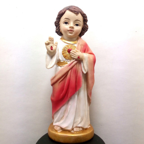 Imagen Religiosa - Sagrado Corazón De Jesus Aniñado 11cm