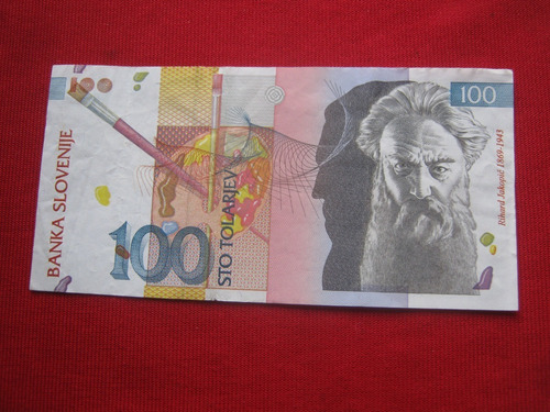 Eslovenia 100 Tolarjev 1992