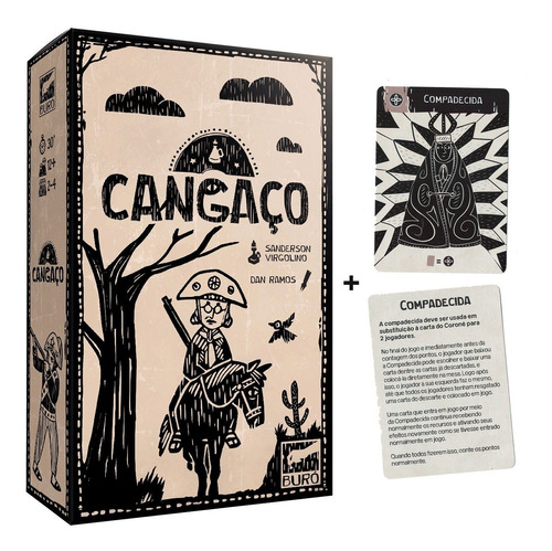 Cangaço - Jogo De Tabuleiro Sobre A Cultura Brasileira Buró