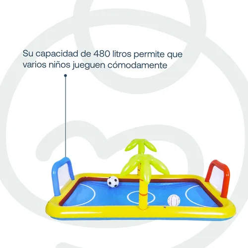Piscina Centro De Juegos Futbol Voley Multicancha Be Splash