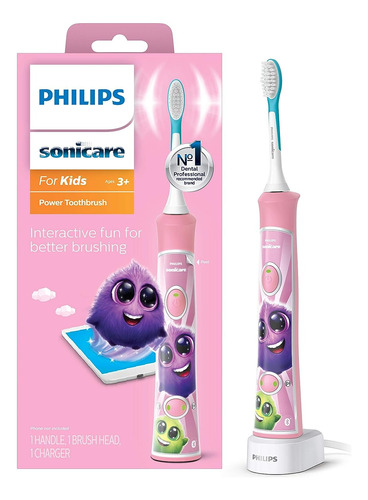 Cepillo Dental Electrico  Bluetooth Philips Sonicare Rosa