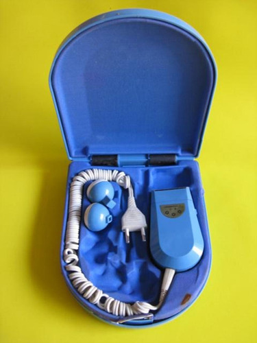 Mundo Vintage:  Antiguo Razuradora Electrica Estuche Azul