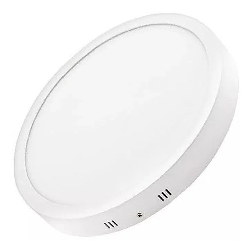 Panel Led Exterior 18w Circular Luz Fria O Cálida Sica